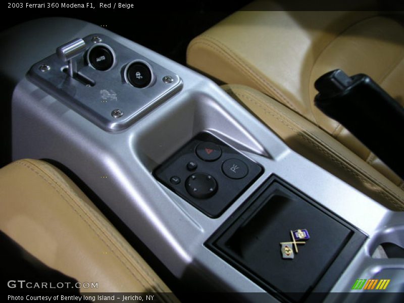 Red / Beige 2003 Ferrari 360 Modena F1