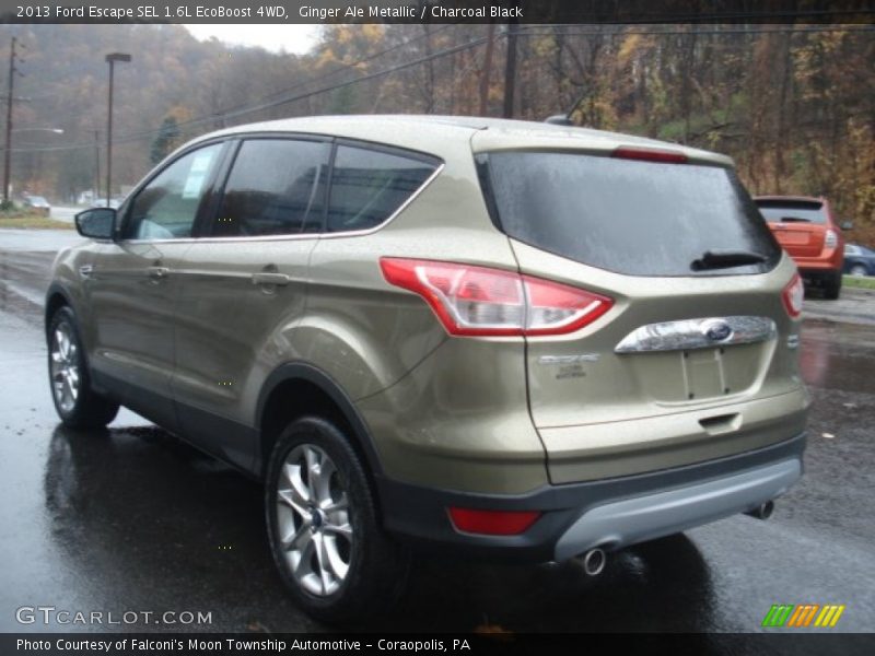 Ginger Ale Metallic / Charcoal Black 2013 Ford Escape SEL 1.6L EcoBoost 4WD
