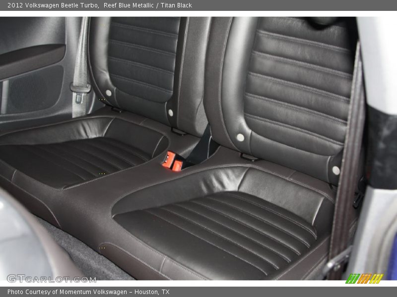 Reef Blue Metallic / Titan Black 2012 Volkswagen Beetle Turbo