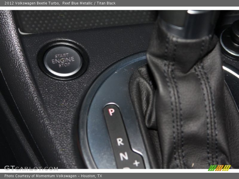 Reef Blue Metallic / Titan Black 2012 Volkswagen Beetle Turbo