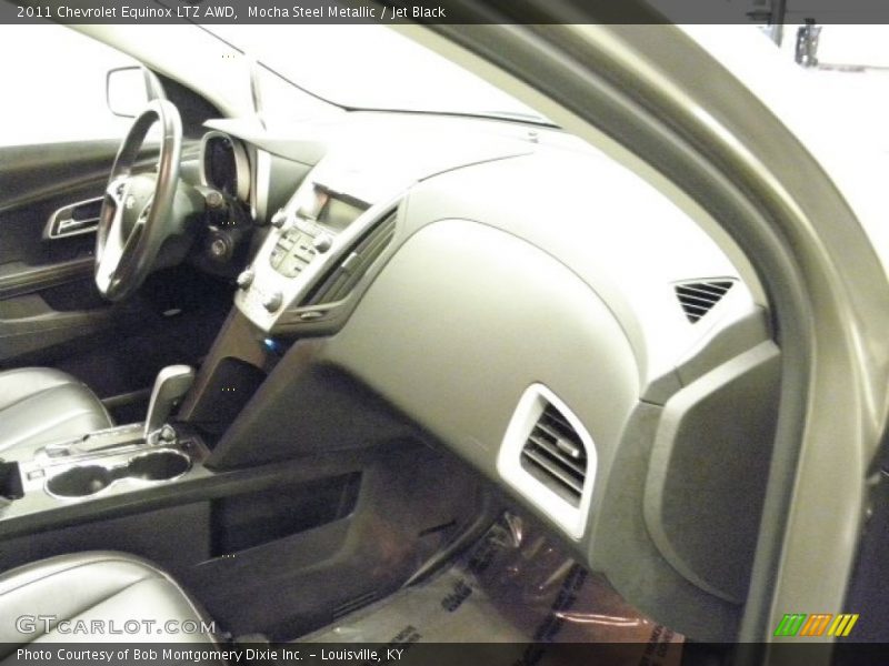 Mocha Steel Metallic / Jet Black 2011 Chevrolet Equinox LTZ AWD