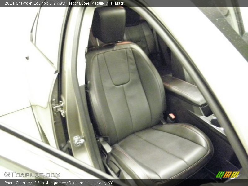 Mocha Steel Metallic / Jet Black 2011 Chevrolet Equinox LTZ AWD
