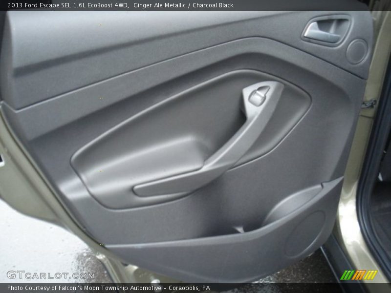 Ginger Ale Metallic / Charcoal Black 2013 Ford Escape SEL 1.6L EcoBoost 4WD