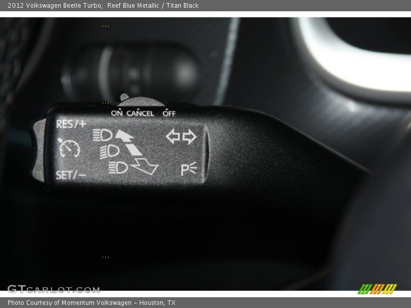 Reef Blue Metallic / Titan Black 2012 Volkswagen Beetle Turbo