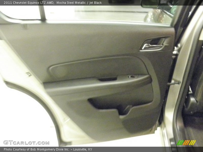 Mocha Steel Metallic / Jet Black 2011 Chevrolet Equinox LTZ AWD