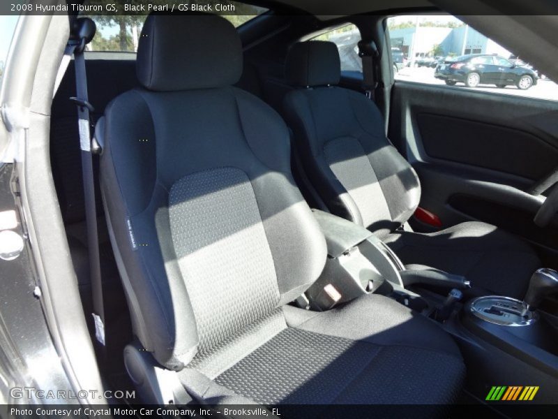 Black Pearl / GS Black Cloth 2008 Hyundai Tiburon GS