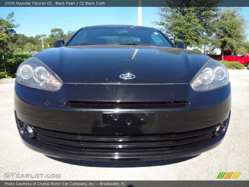 Black Pearl / GS Black Cloth 2008 Hyundai Tiburon GS