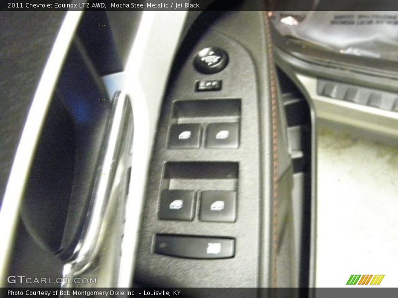 Mocha Steel Metallic / Jet Black 2011 Chevrolet Equinox LTZ AWD