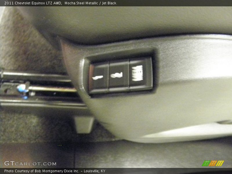 Mocha Steel Metallic / Jet Black 2011 Chevrolet Equinox LTZ AWD