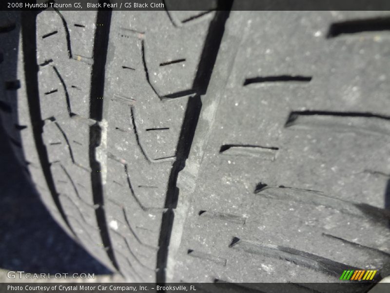 Black Pearl / GS Black Cloth 2008 Hyundai Tiburon GS