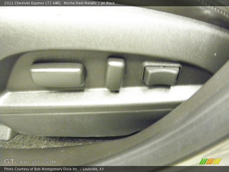 Mocha Steel Metallic / Jet Black 2011 Chevrolet Equinox LTZ AWD