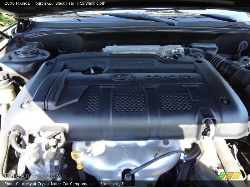 Black Pearl / GS Black Cloth 2008 Hyundai Tiburon GS