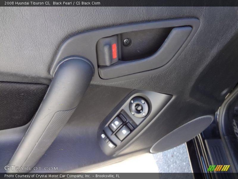 Black Pearl / GS Black Cloth 2008 Hyundai Tiburon GS