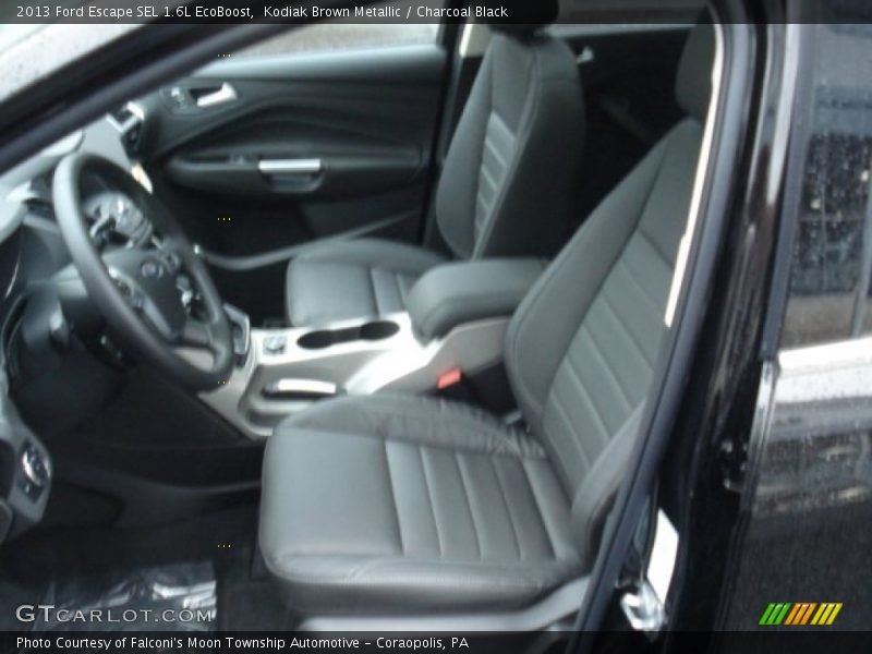 Kodiak Brown Metallic / Charcoal Black 2013 Ford Escape SEL 1.6L EcoBoost