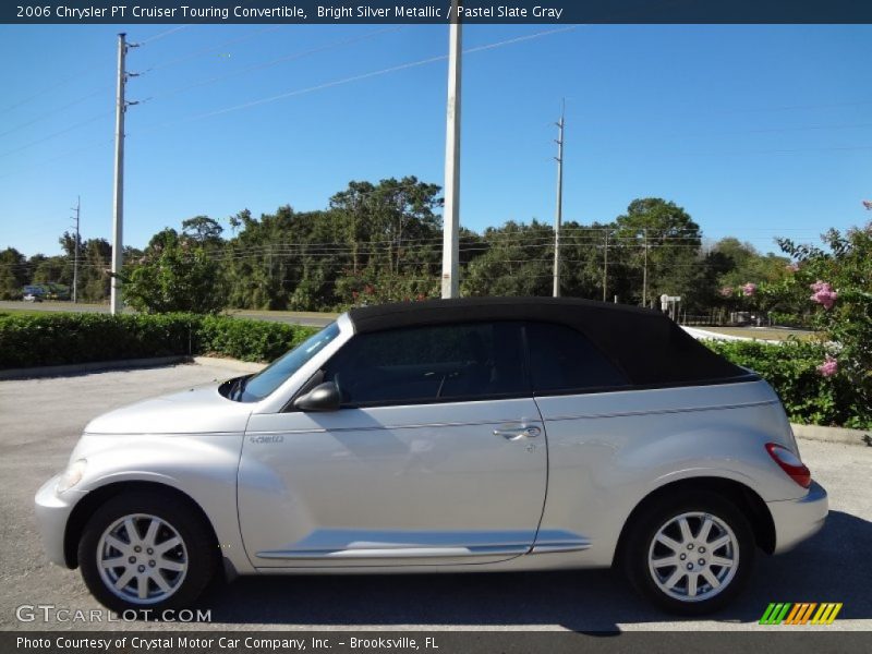 Bright Silver Metallic / Pastel Slate Gray 2006 Chrysler PT Cruiser Touring Convertible