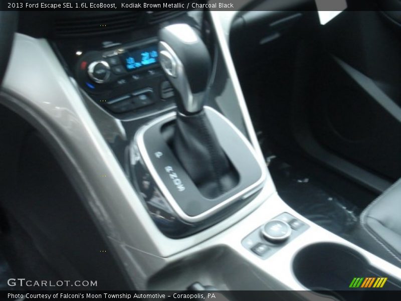 Kodiak Brown Metallic / Charcoal Black 2013 Ford Escape SEL 1.6L EcoBoost