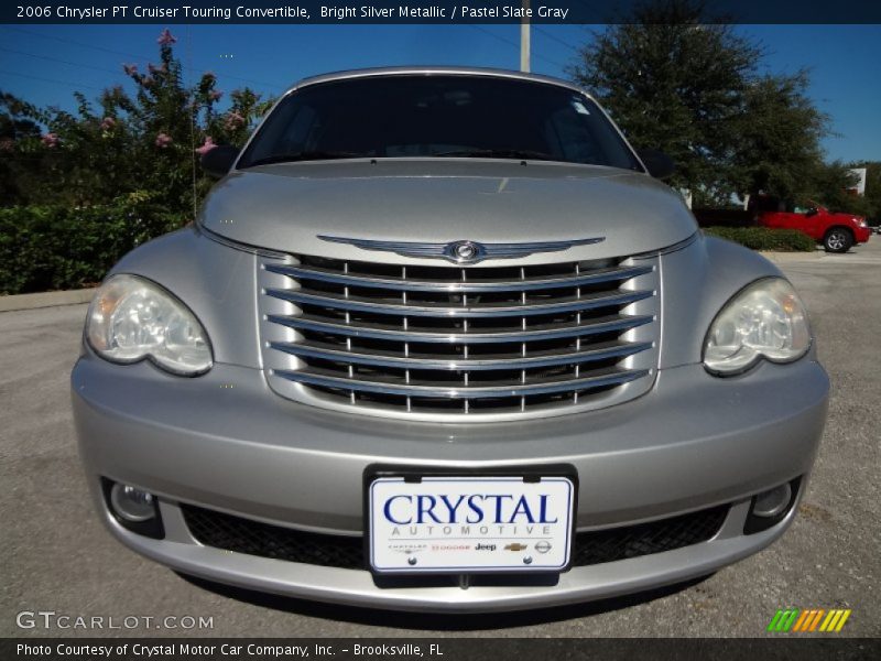 Bright Silver Metallic / Pastel Slate Gray 2006 Chrysler PT Cruiser Touring Convertible