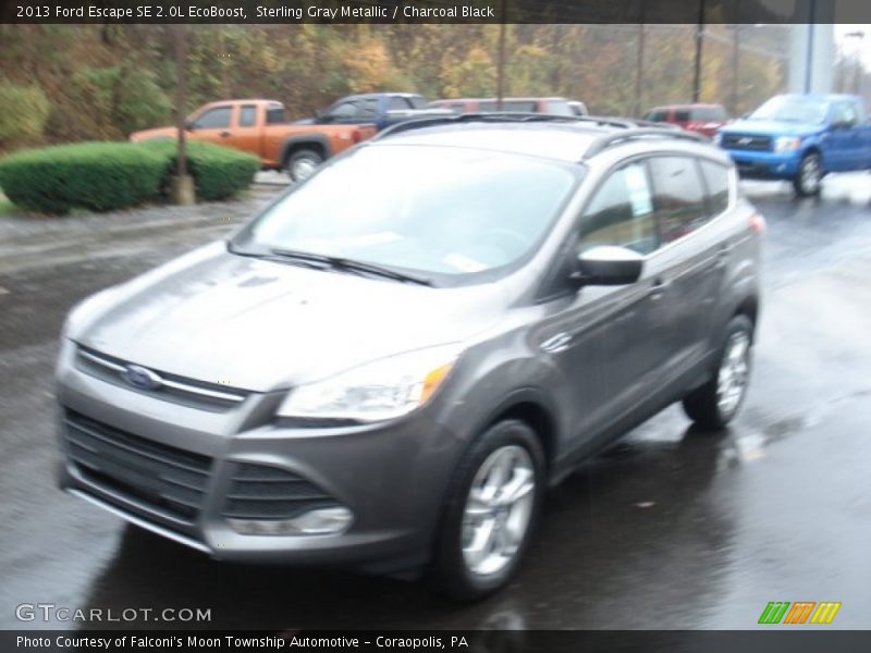 Sterling Gray Metallic / Charcoal Black 2013 Ford Escape SE 2.0L EcoBoost
