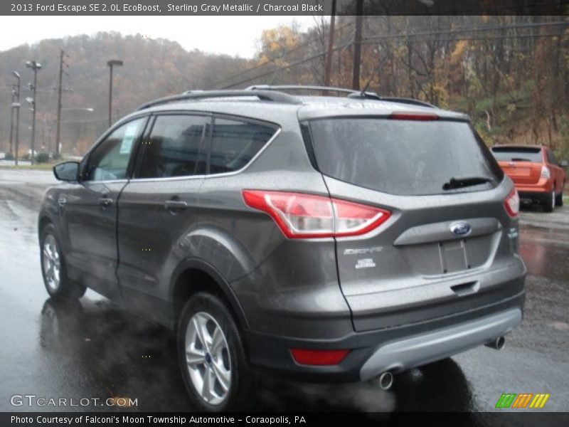 Sterling Gray Metallic / Charcoal Black 2013 Ford Escape SE 2.0L EcoBoost