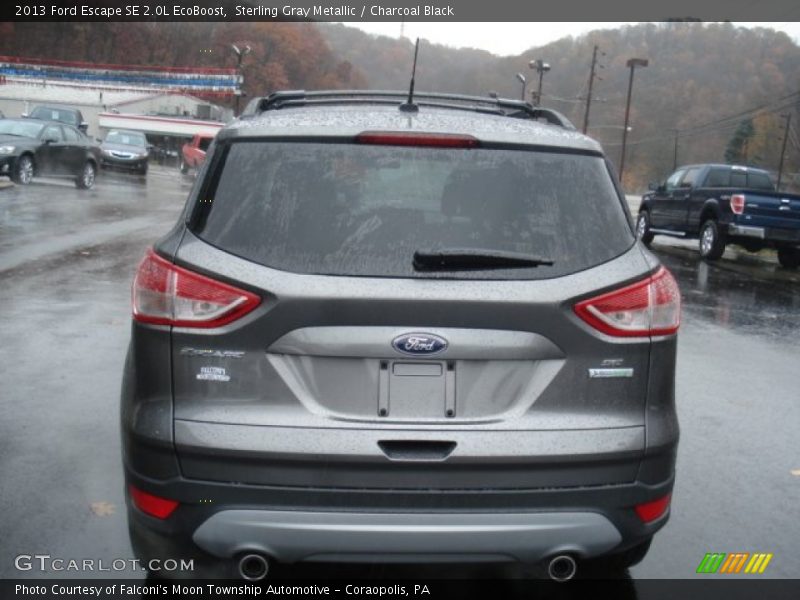 Sterling Gray Metallic / Charcoal Black 2013 Ford Escape SE 2.0L EcoBoost