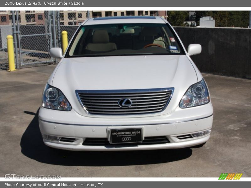 Crystal White / Saddle 2006 Lexus LS 430