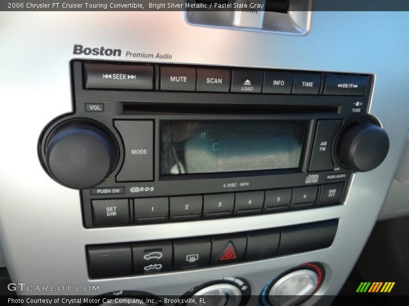 Audio System of 2006 PT Cruiser Touring Convertible
