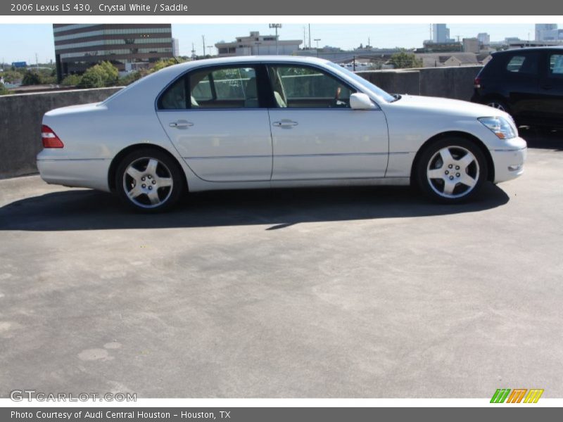 Crystal White / Saddle 2006 Lexus LS 430