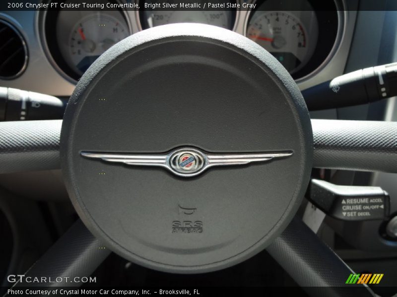 Bright Silver Metallic / Pastel Slate Gray 2006 Chrysler PT Cruiser Touring Convertible