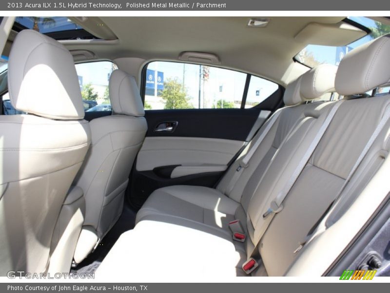 Polished Metal Metallic / Parchment 2013 Acura ILX 1.5L Hybrid Technology