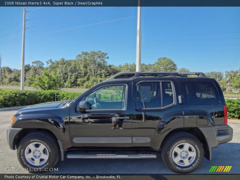 Super Black / Steel/Graphite 2006 Nissan Xterra S 4x4