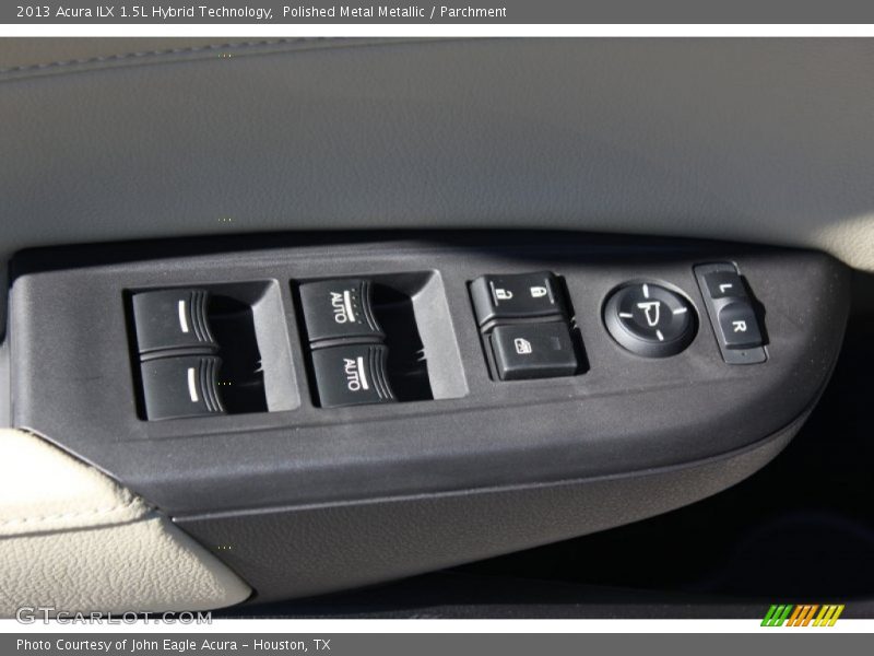 Polished Metal Metallic / Parchment 2013 Acura ILX 1.5L Hybrid Technology