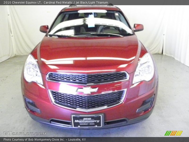 Cardinal Red Metallic / Jet Black/Light Titanium 2010 Chevrolet Equinox LT