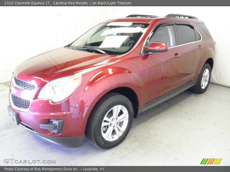 Cardinal Red Metallic / Jet Black/Light Titanium 2010 Chevrolet Equinox LT