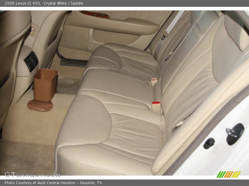 Crystal White / Saddle 2006 Lexus LS 430