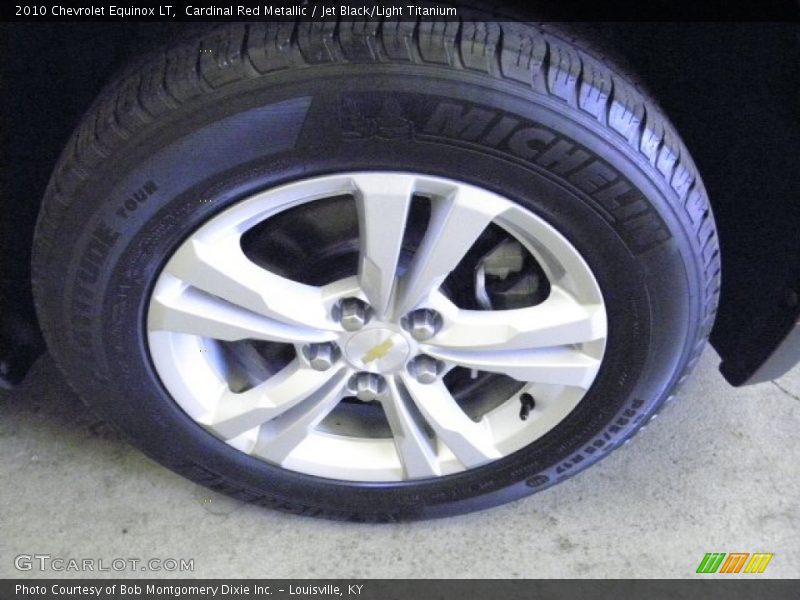 Cardinal Red Metallic / Jet Black/Light Titanium 2010 Chevrolet Equinox LT