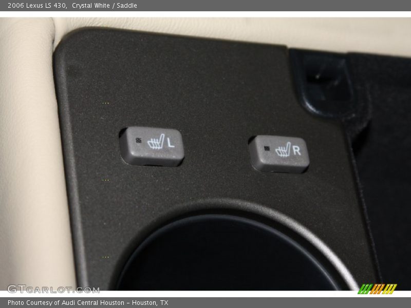 Crystal White / Saddle 2006 Lexus LS 430