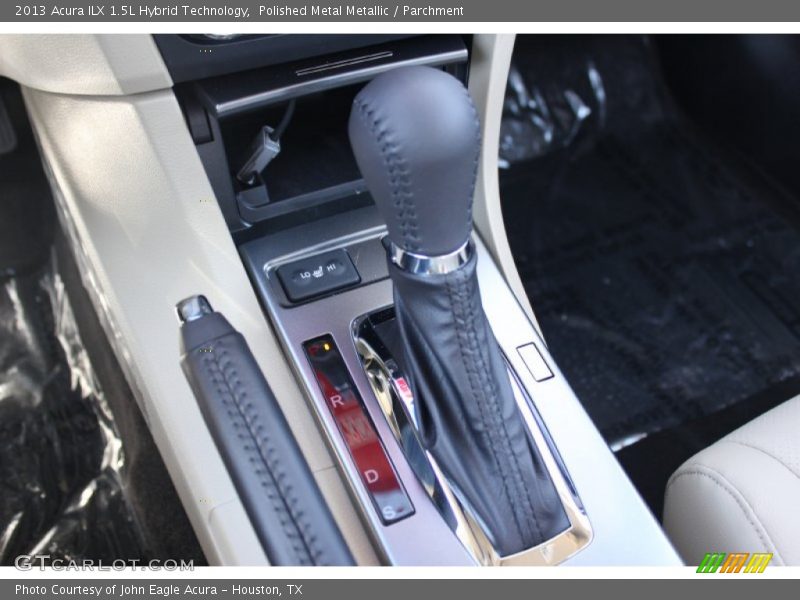 Polished Metal Metallic / Parchment 2013 Acura ILX 1.5L Hybrid Technology