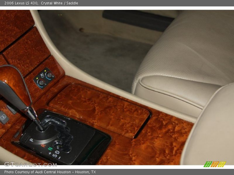 Crystal White / Saddle 2006 Lexus LS 430