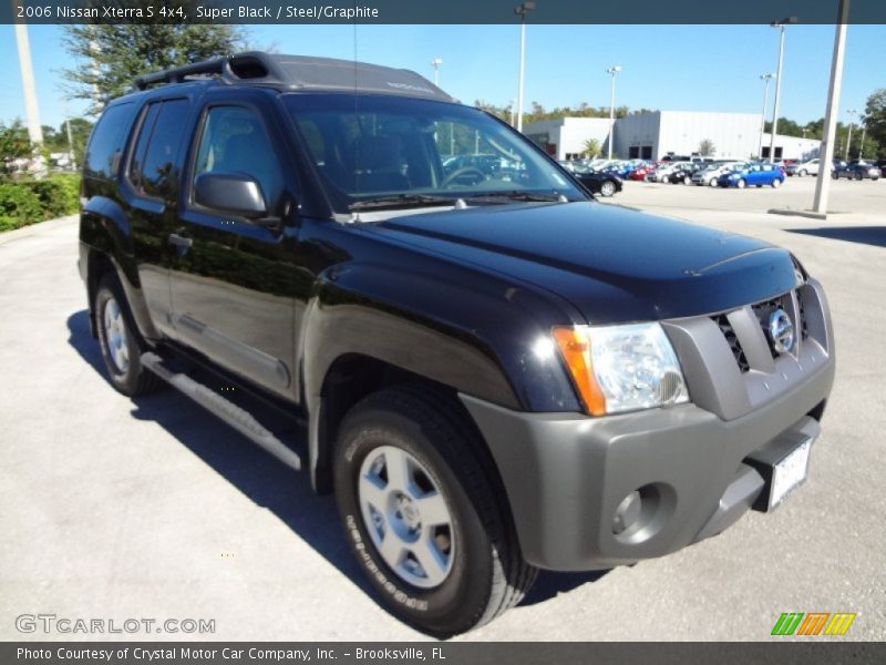 Super Black / Steel/Graphite 2006 Nissan Xterra S 4x4