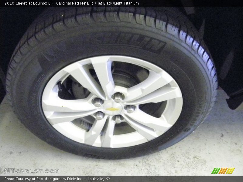 Cardinal Red Metallic / Jet Black/Light Titanium 2010 Chevrolet Equinox LT