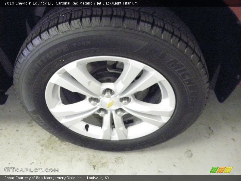 Cardinal Red Metallic / Jet Black/Light Titanium 2010 Chevrolet Equinox LT