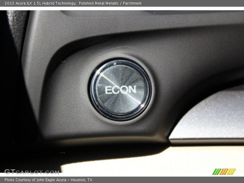 Polished Metal Metallic / Parchment 2013 Acura ILX 1.5L Hybrid Technology