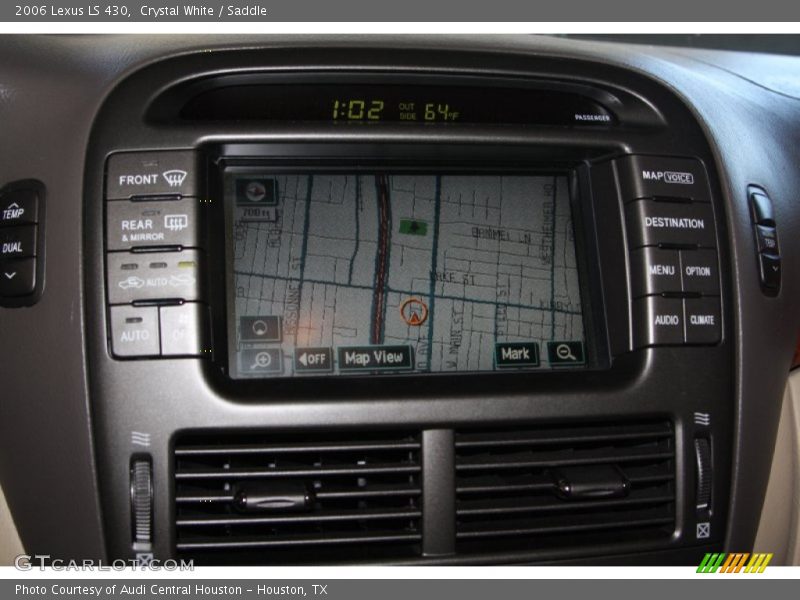 Crystal White / Saddle 2006 Lexus LS 430