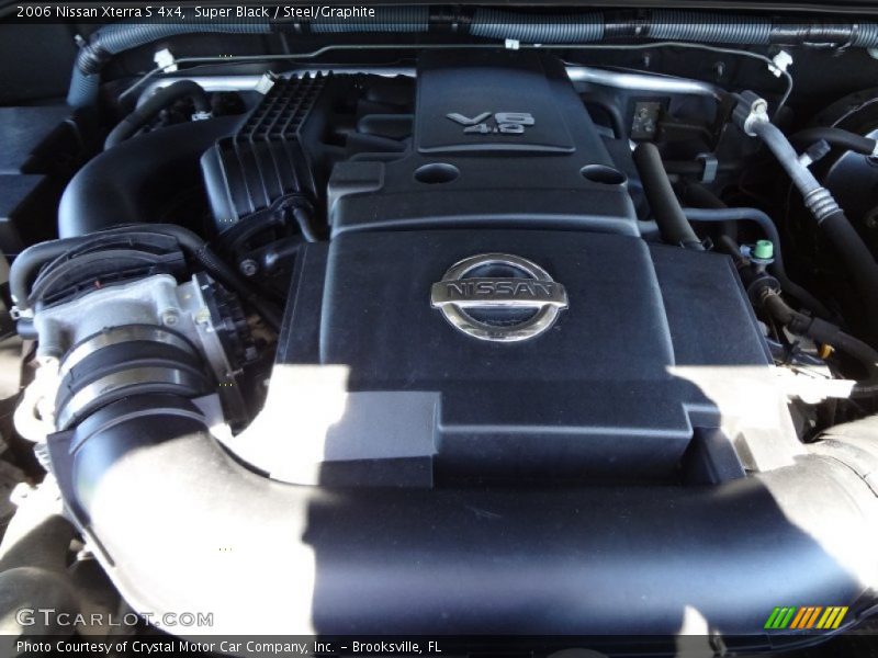 Super Black / Steel/Graphite 2006 Nissan Xterra S 4x4