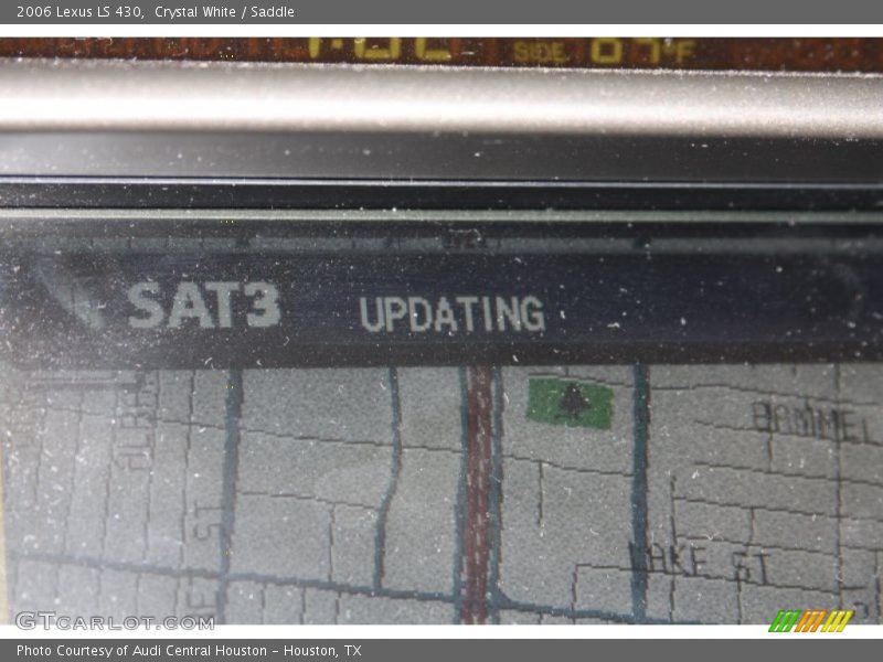 Crystal White / Saddle 2006 Lexus LS 430