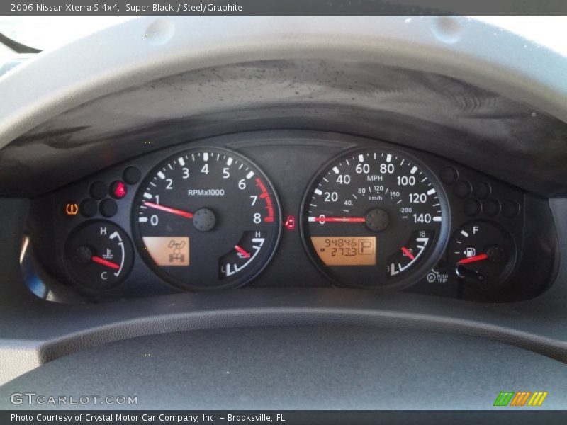Super Black / Steel/Graphite 2006 Nissan Xterra S 4x4