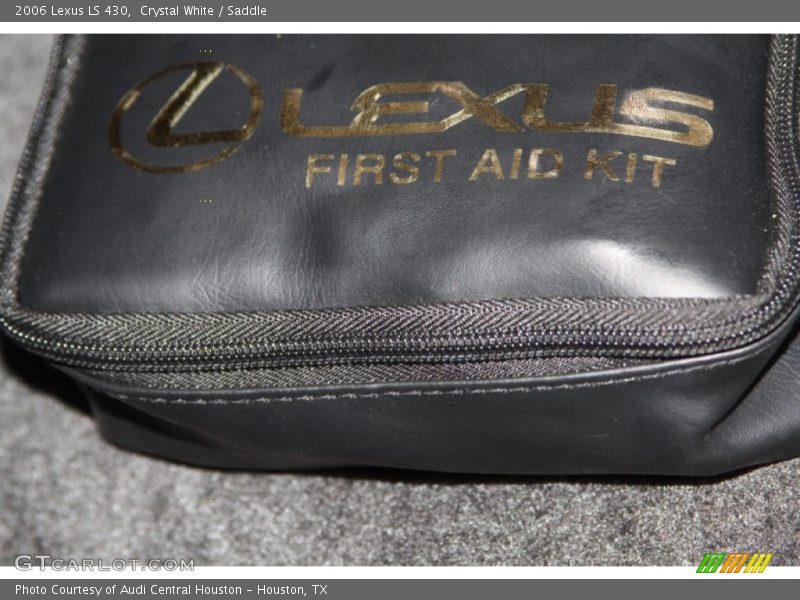 Crystal White / Saddle 2006 Lexus LS 430