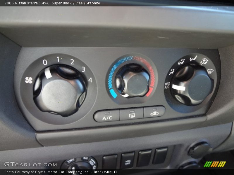 Super Black / Steel/Graphite 2006 Nissan Xterra S 4x4