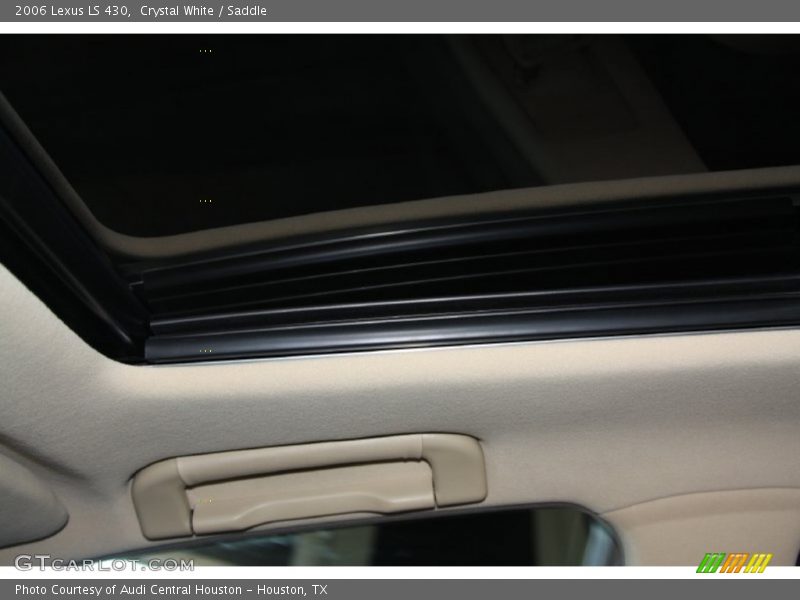Crystal White / Saddle 2006 Lexus LS 430