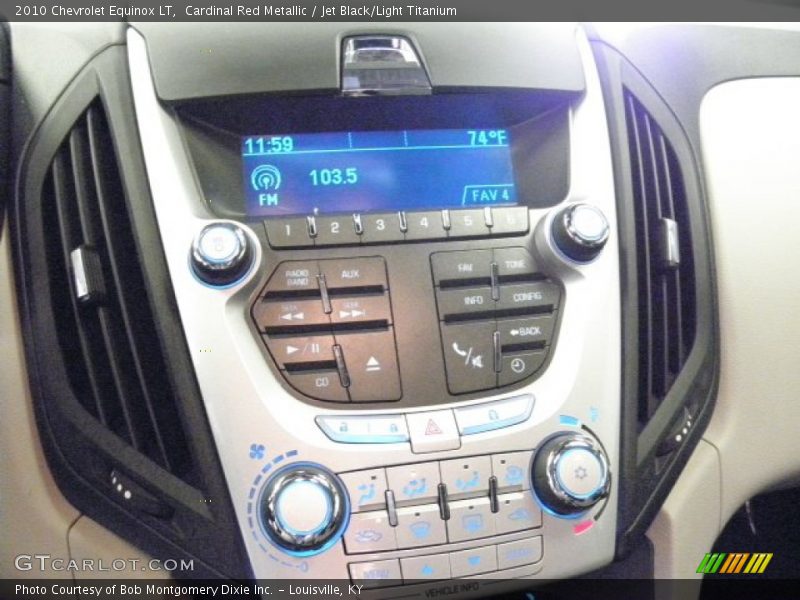 Cardinal Red Metallic / Jet Black/Light Titanium 2010 Chevrolet Equinox LT